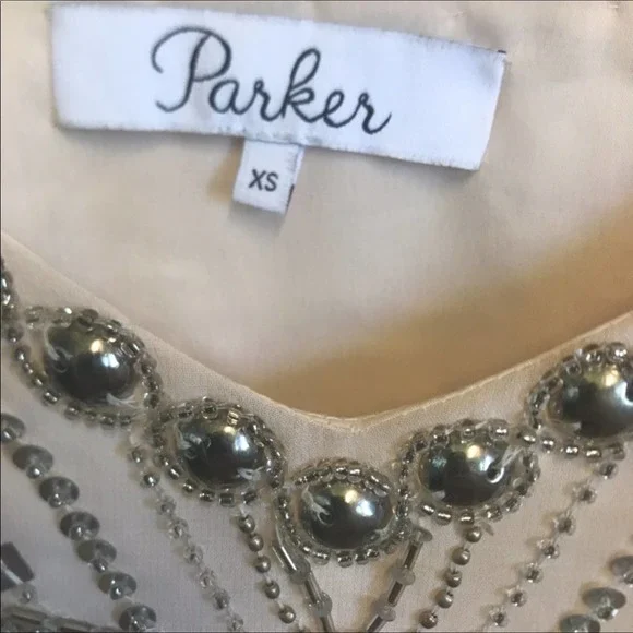 Parker Embellished Sequin Beaded Mini Dress XS - Picture 15 of 16